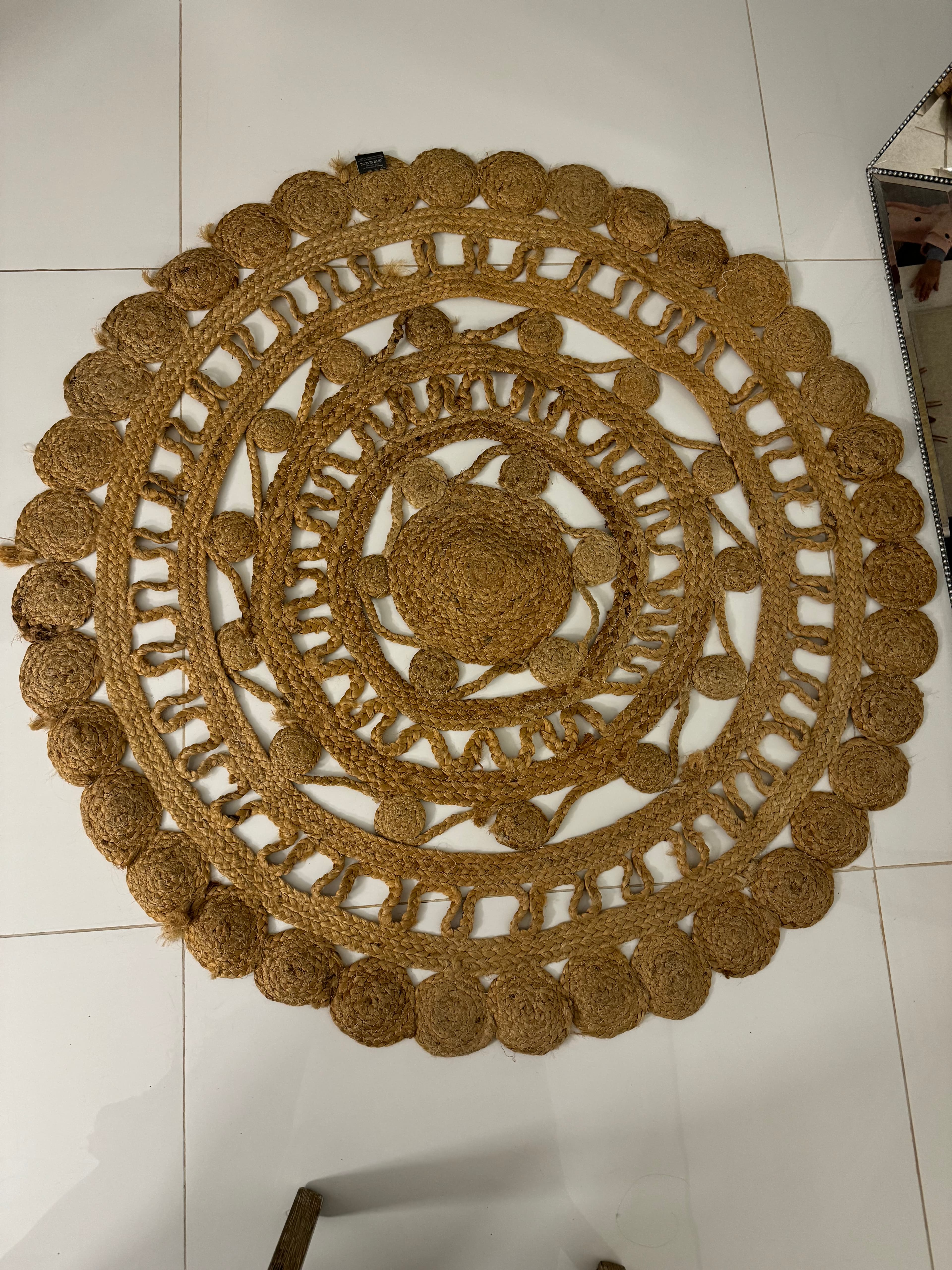 Alfombra de yute 