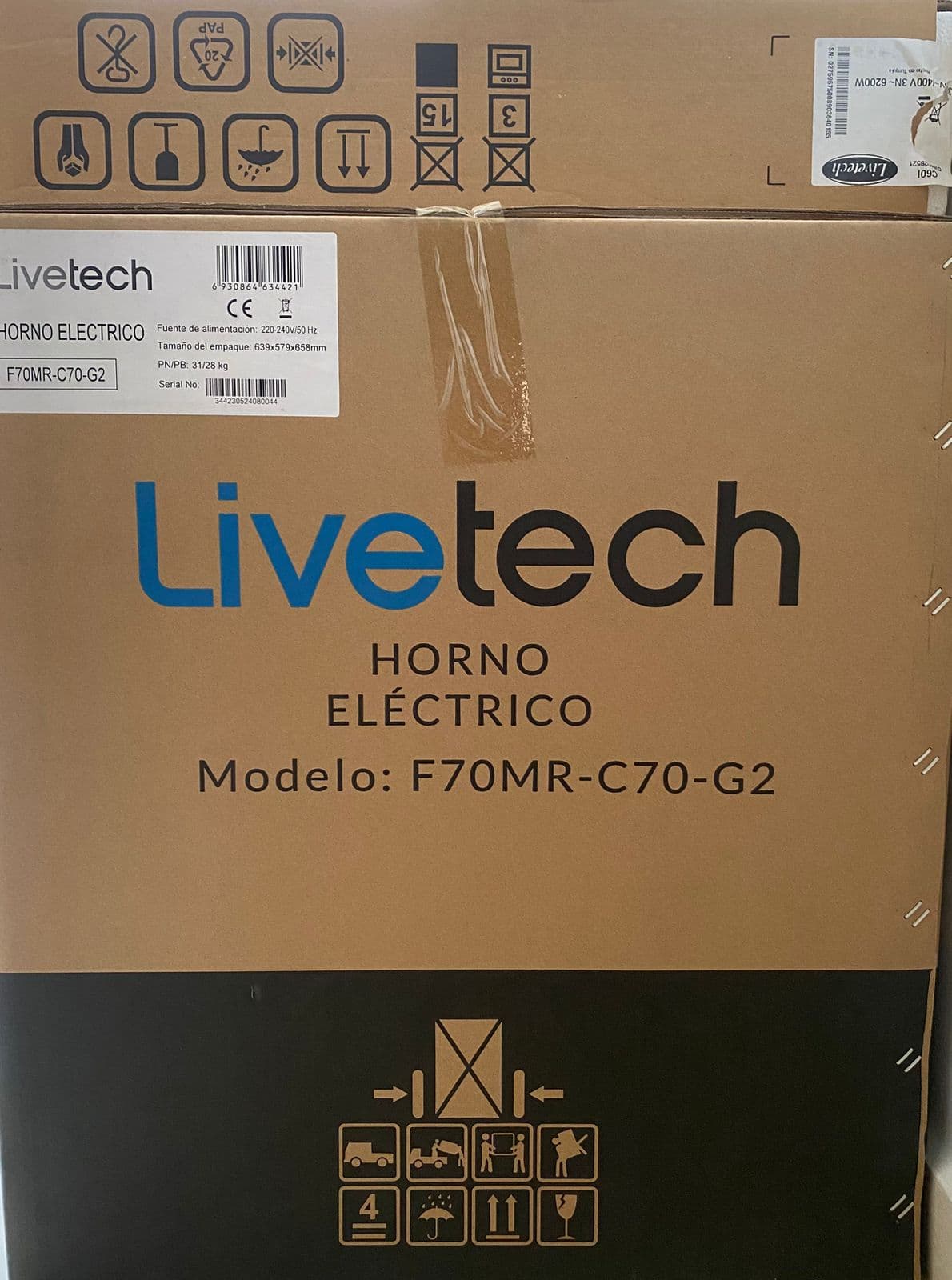ANAFE + HORNO ELÉCTRICO 