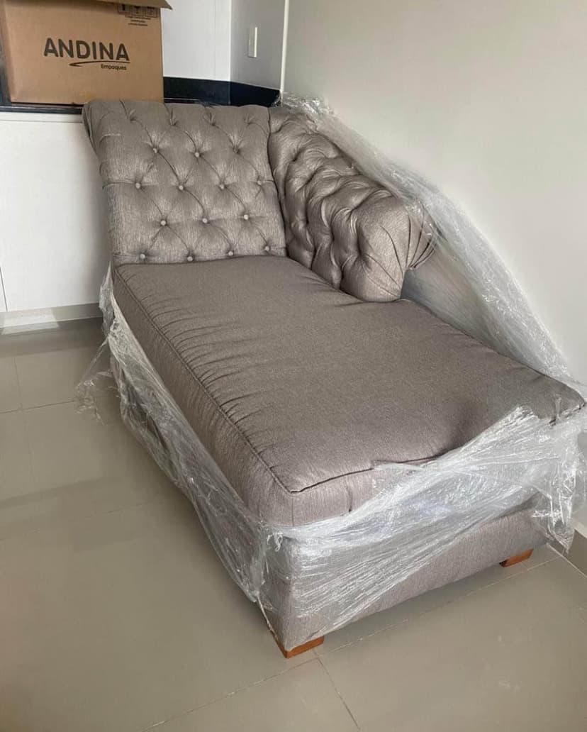 Divan capitonado 