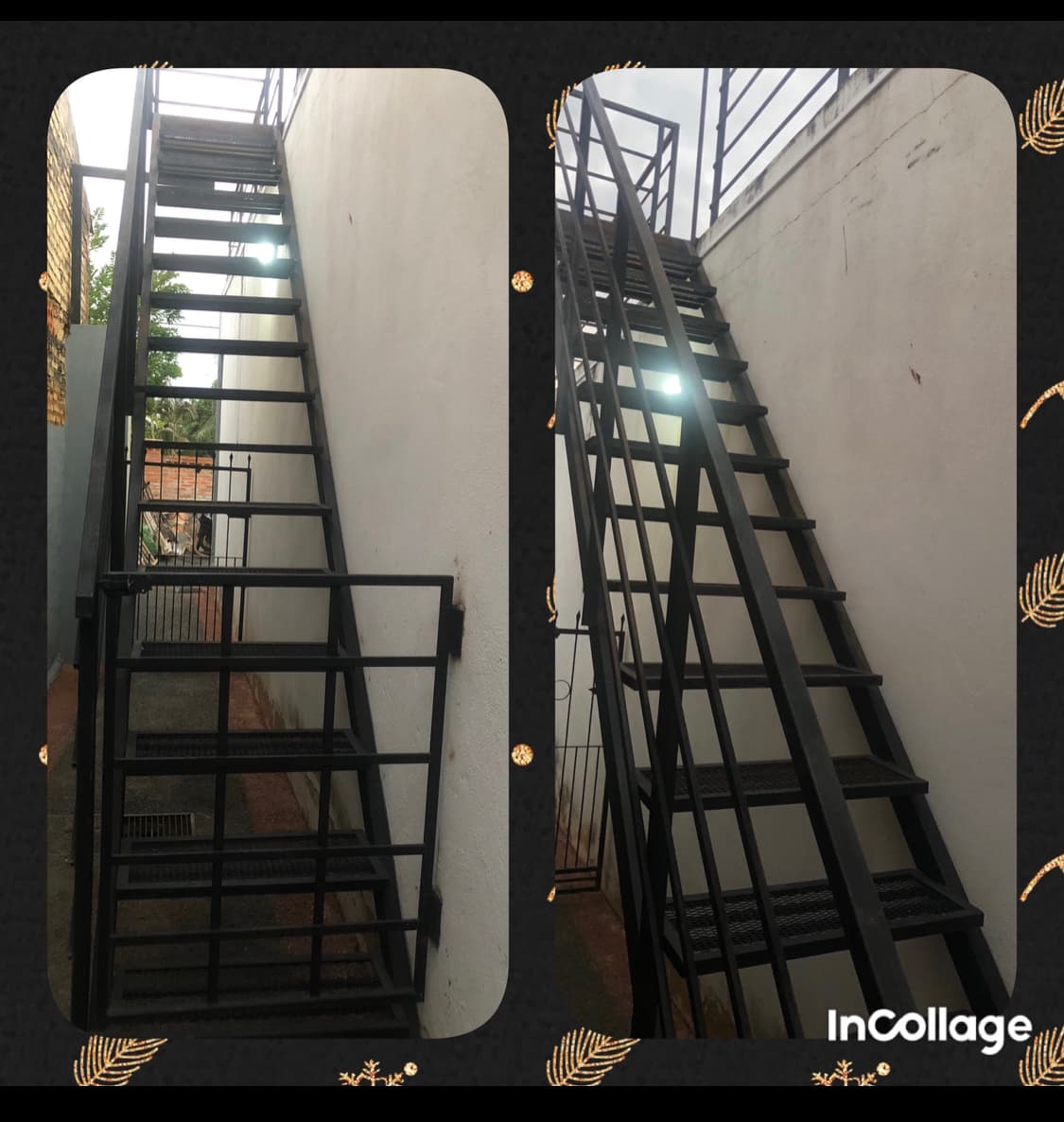 Escalera hierro