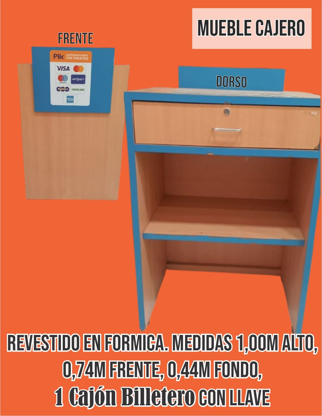 Mueble Cajero