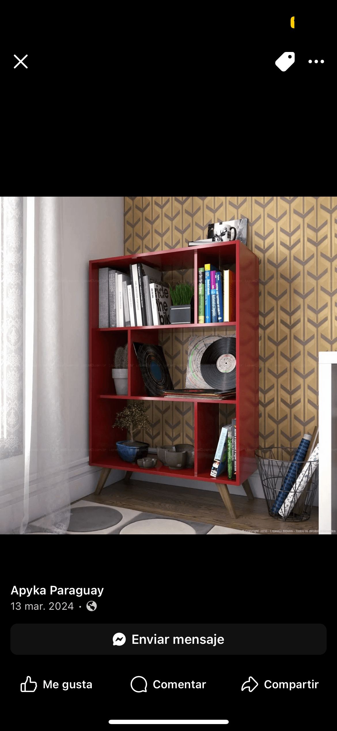 Mueble estilo retro