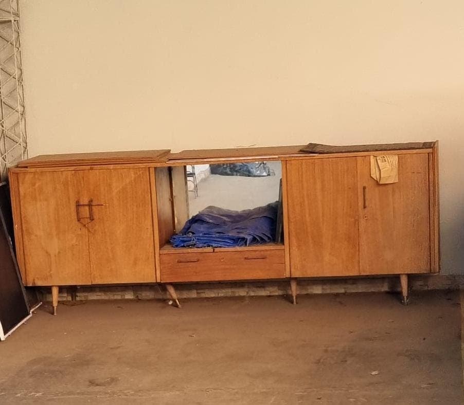 REMATO Cristalero de madera trébol 