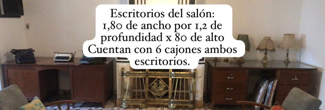 Escritorios antiguos 