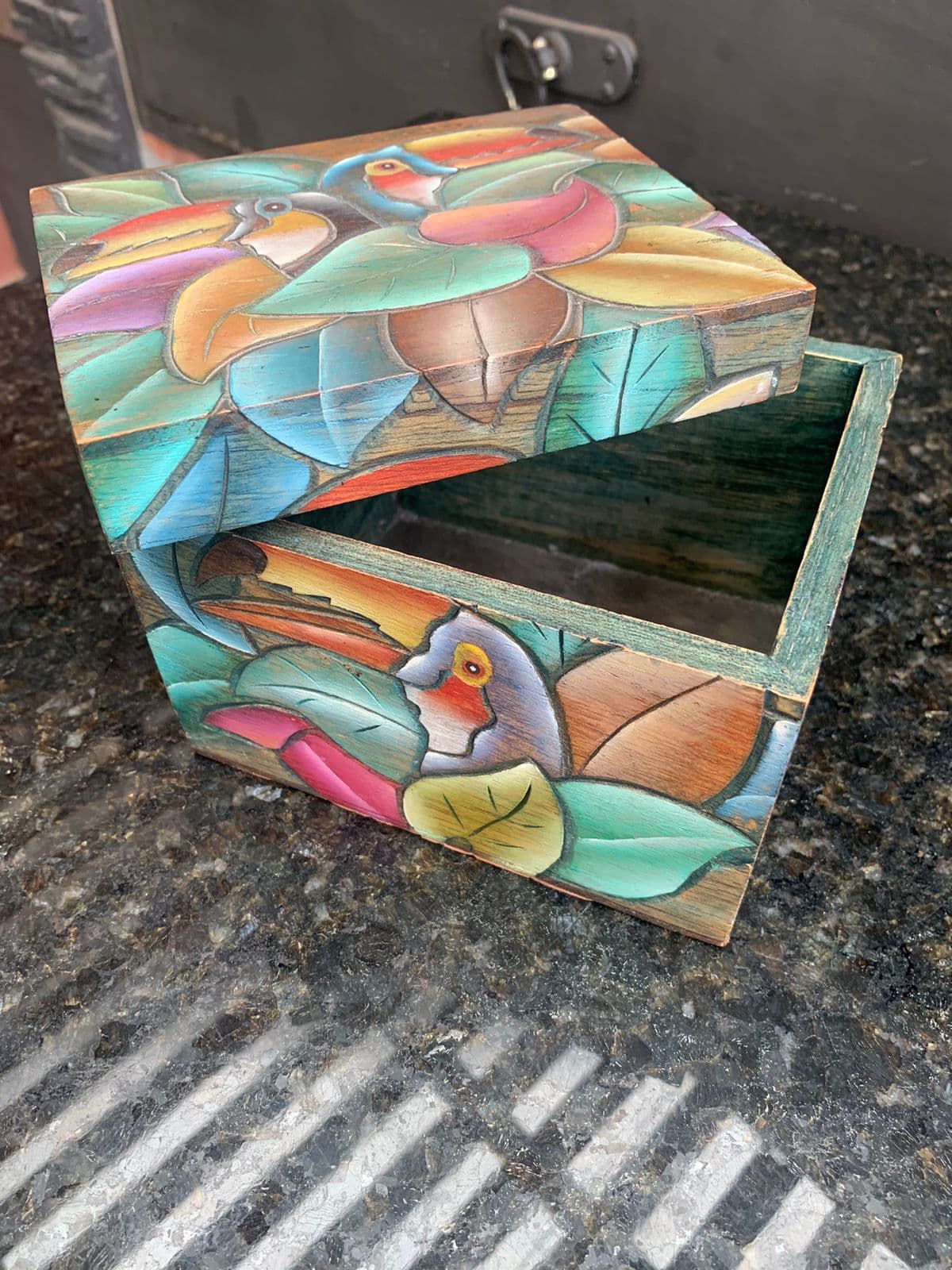 Caja del artista CAYETANO CUQUEJO