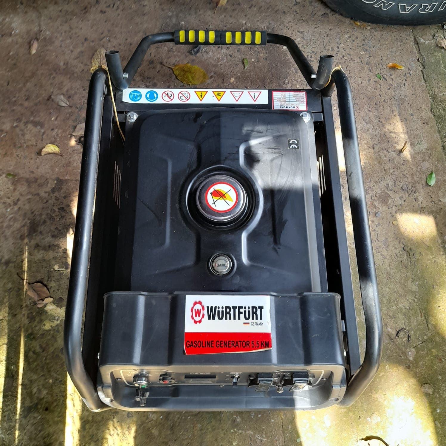 GENERADOR PORTÁTIL NAFTERO 13HP, MARCA ALEMANA WURTFURT