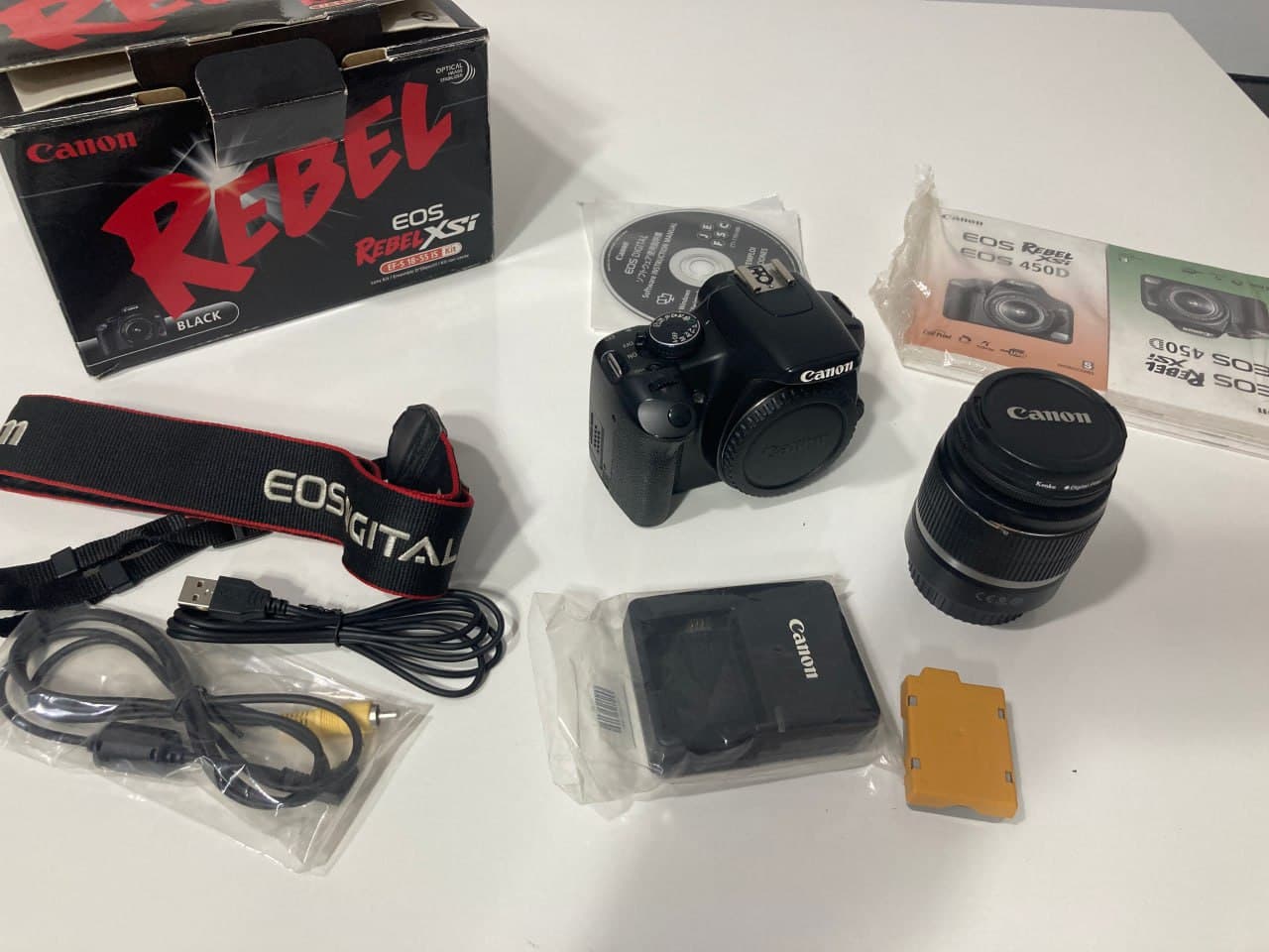 Canon 2756B003 EOS 12.2MP Digital SLR Camera - Black