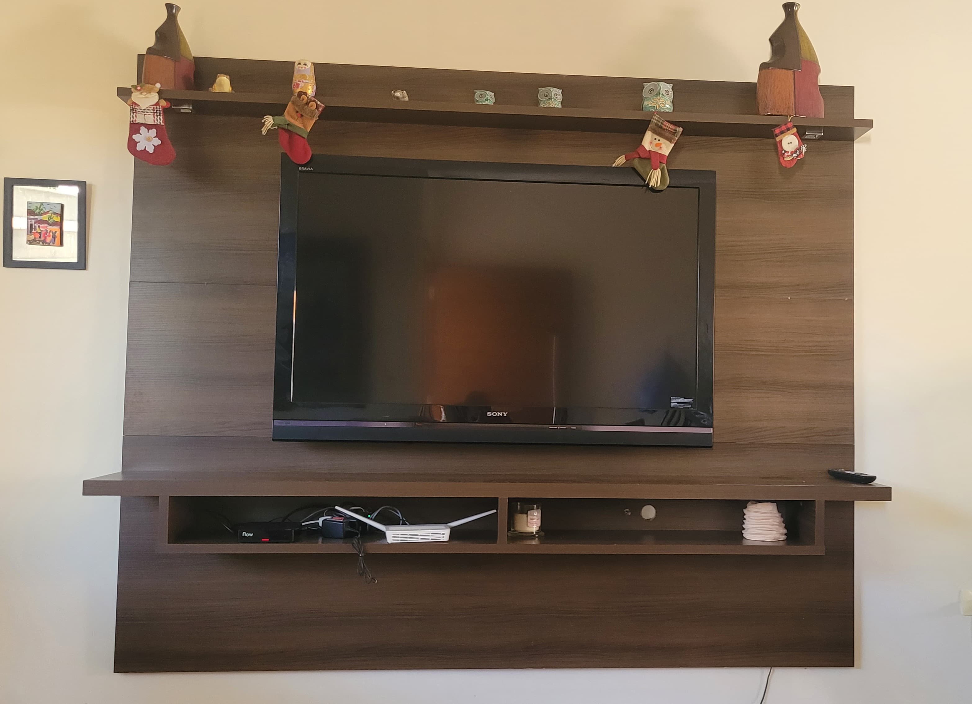 Panel de TV .