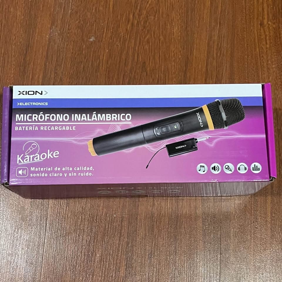 Micrófono XION para karaoke