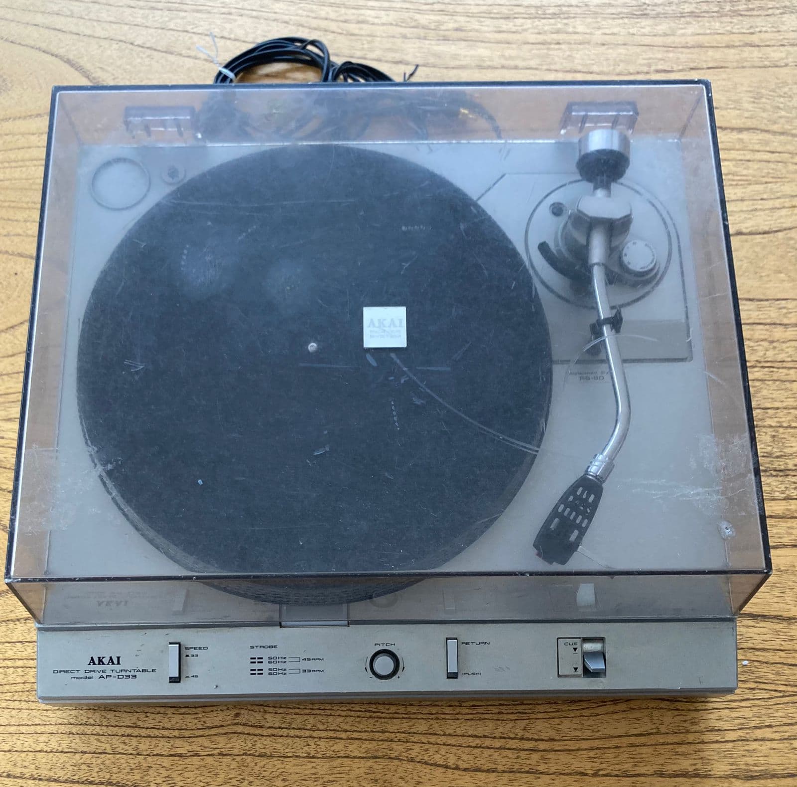 TOCA DISCO AKAI - Modelo AP-D33