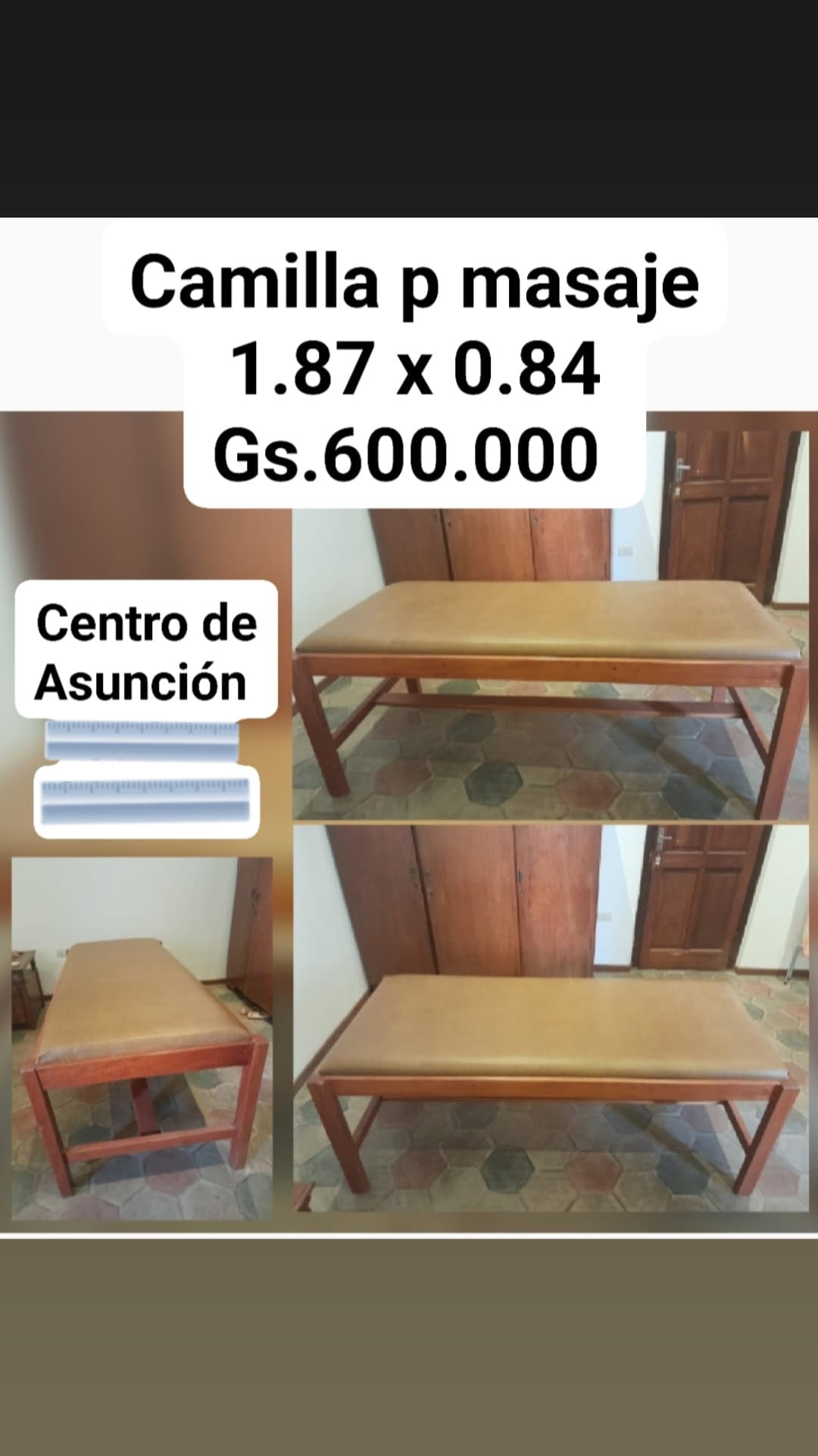 CAMILLA PARA MASAJES