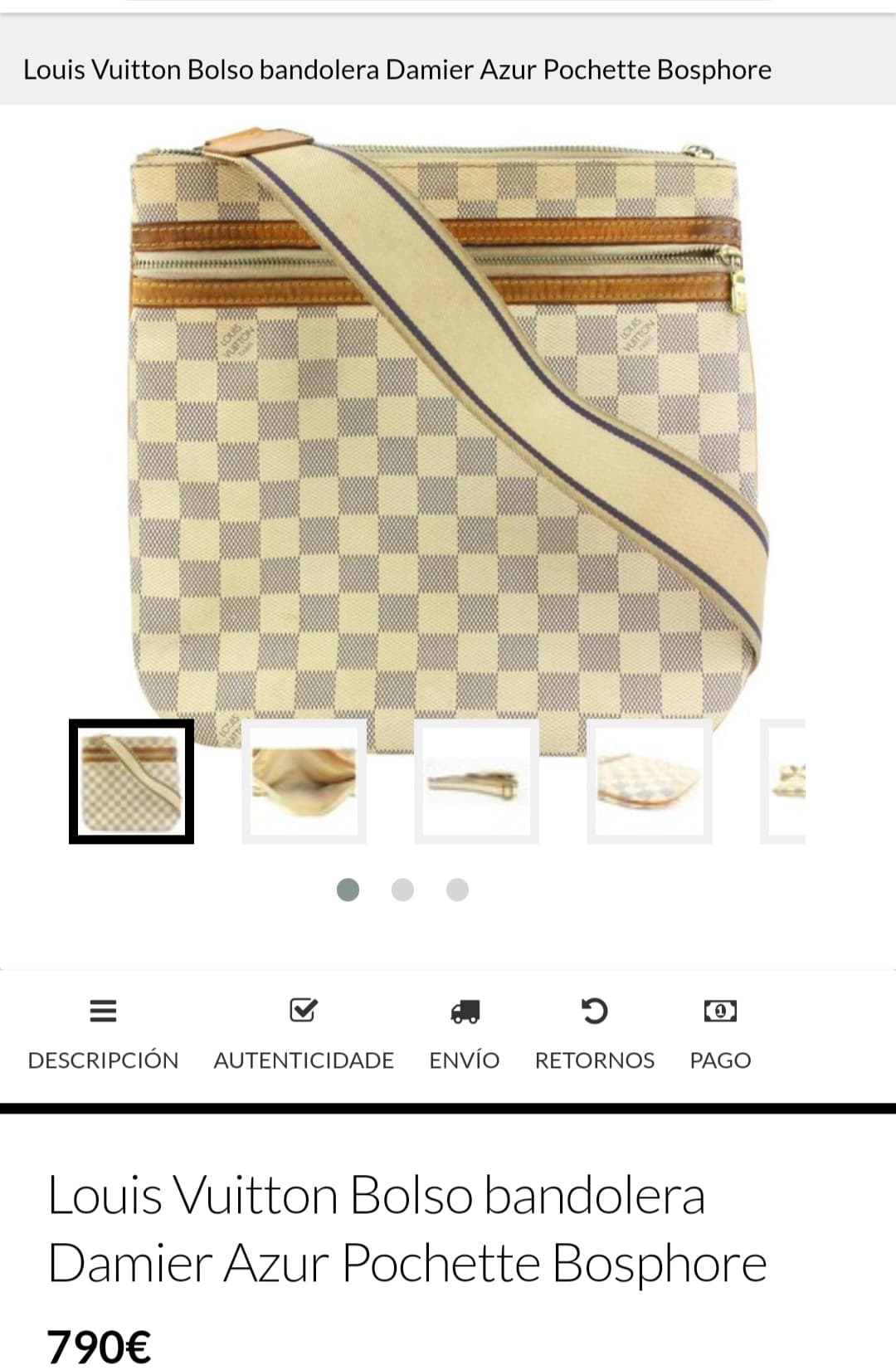 Bandolera Louis Vuitton