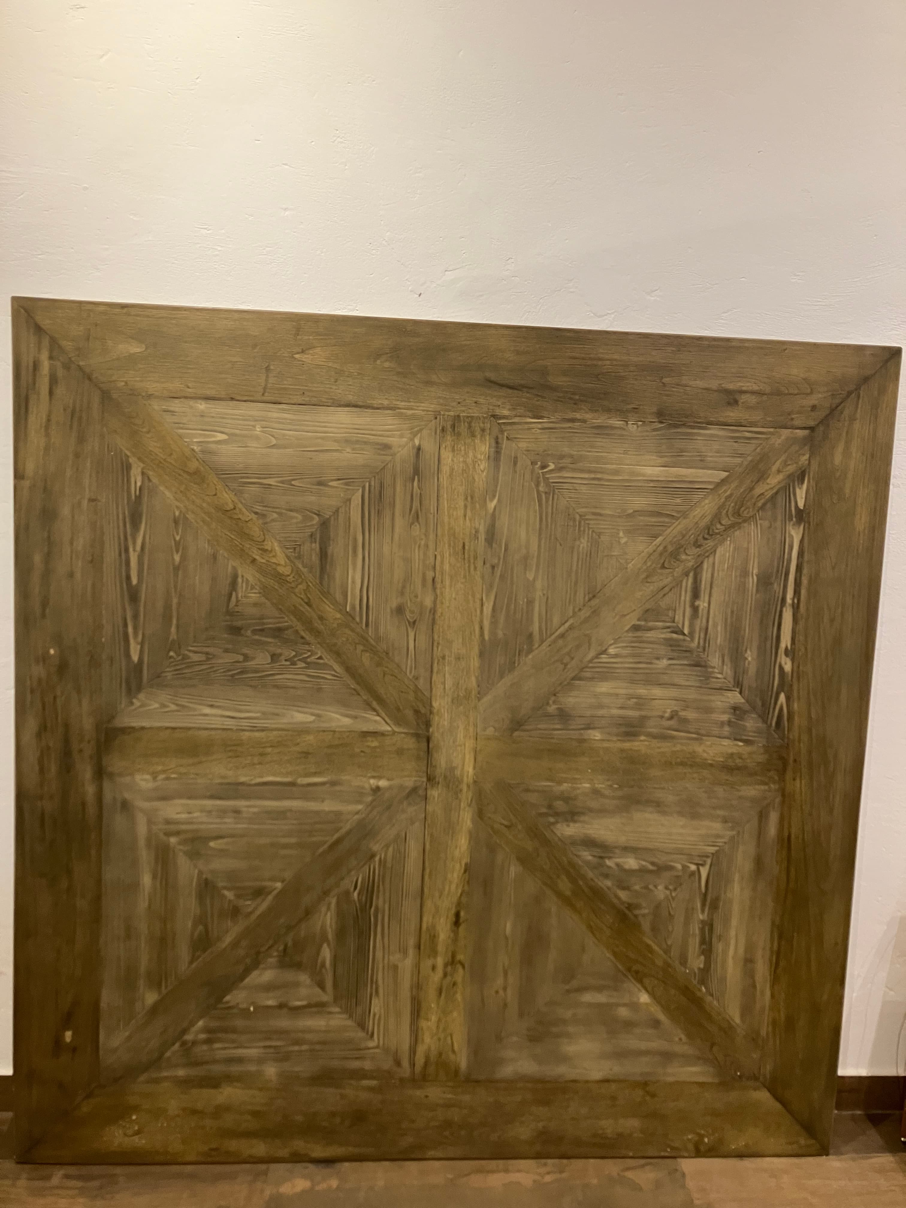 Tapa de mesa de comedor cuadrada