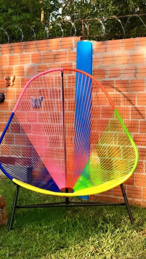 Silla gigante de cable!