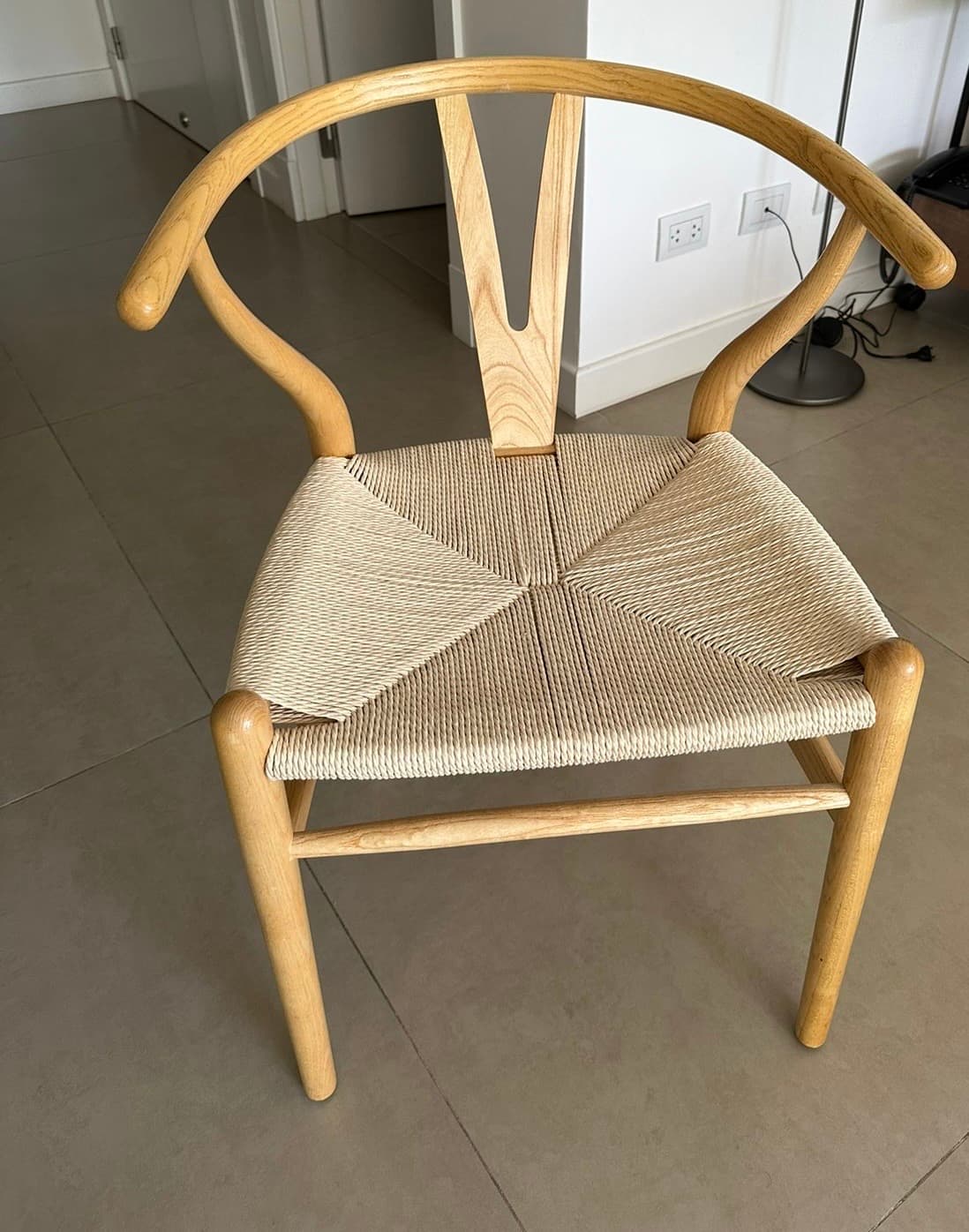 Vendo 6 sillas wishbone rubia