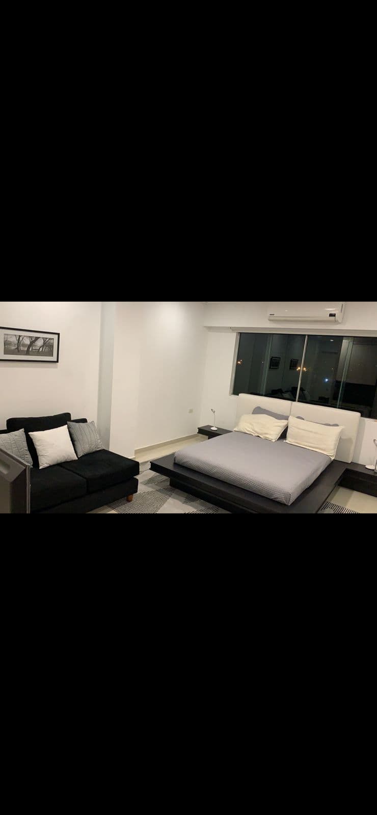 Juego de dormitorio minimalista 100% madera SIN COLCHÓN